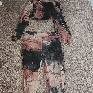 Stylish Women's Tie-Dye Jumpsuit